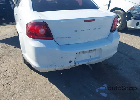 2014 Dodge Avenger Se из США, поврежденный, VIN 1C3CDZAB5EN188602